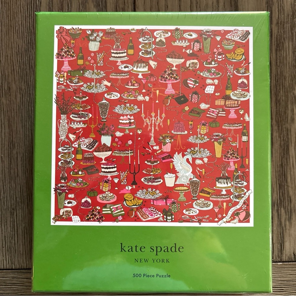 Kate Spade NY Party Table Puzzle 500+ Pieces New in Box!